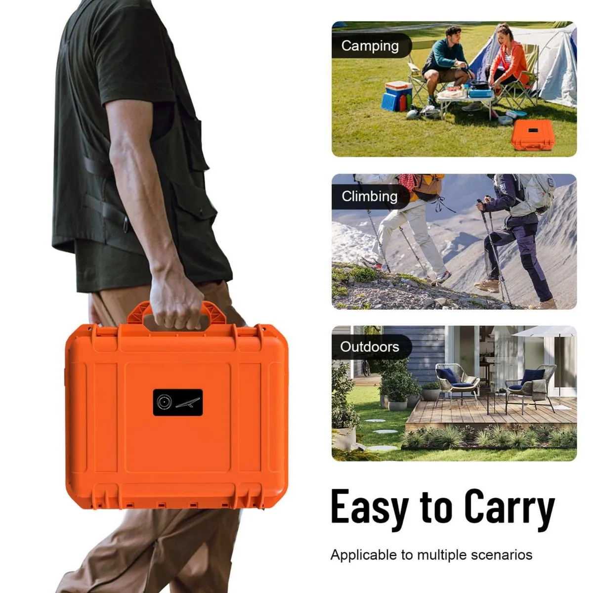 Dual Lock Holes Pressure Valve Starlink Hard Bag